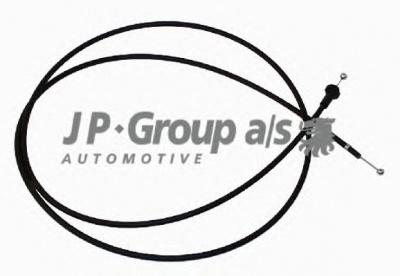 JP GROUP 1170700200 - Тросик замка капота
